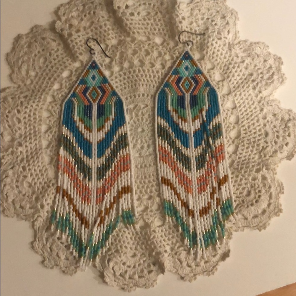 Brand NEW beaded earrings